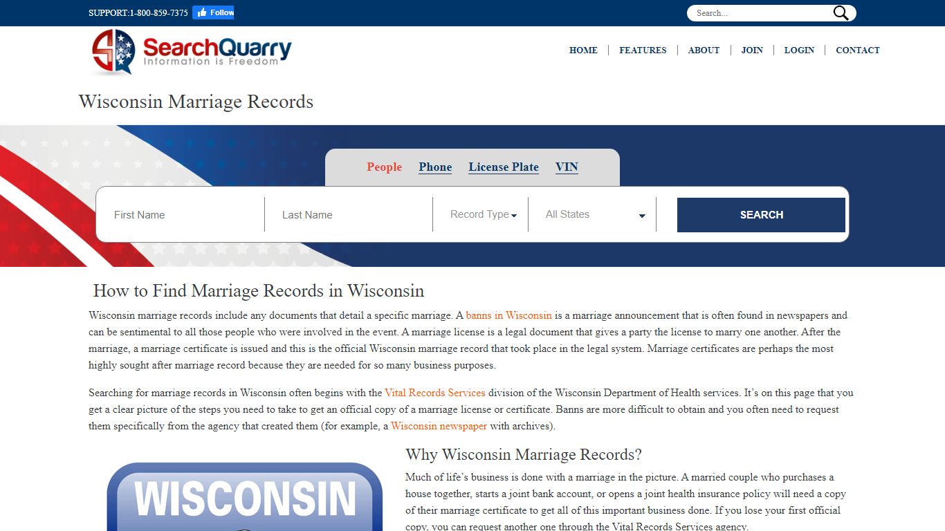 Free Wisconsin Marriage Records | Enter Name to View ... - SearchQuarry
